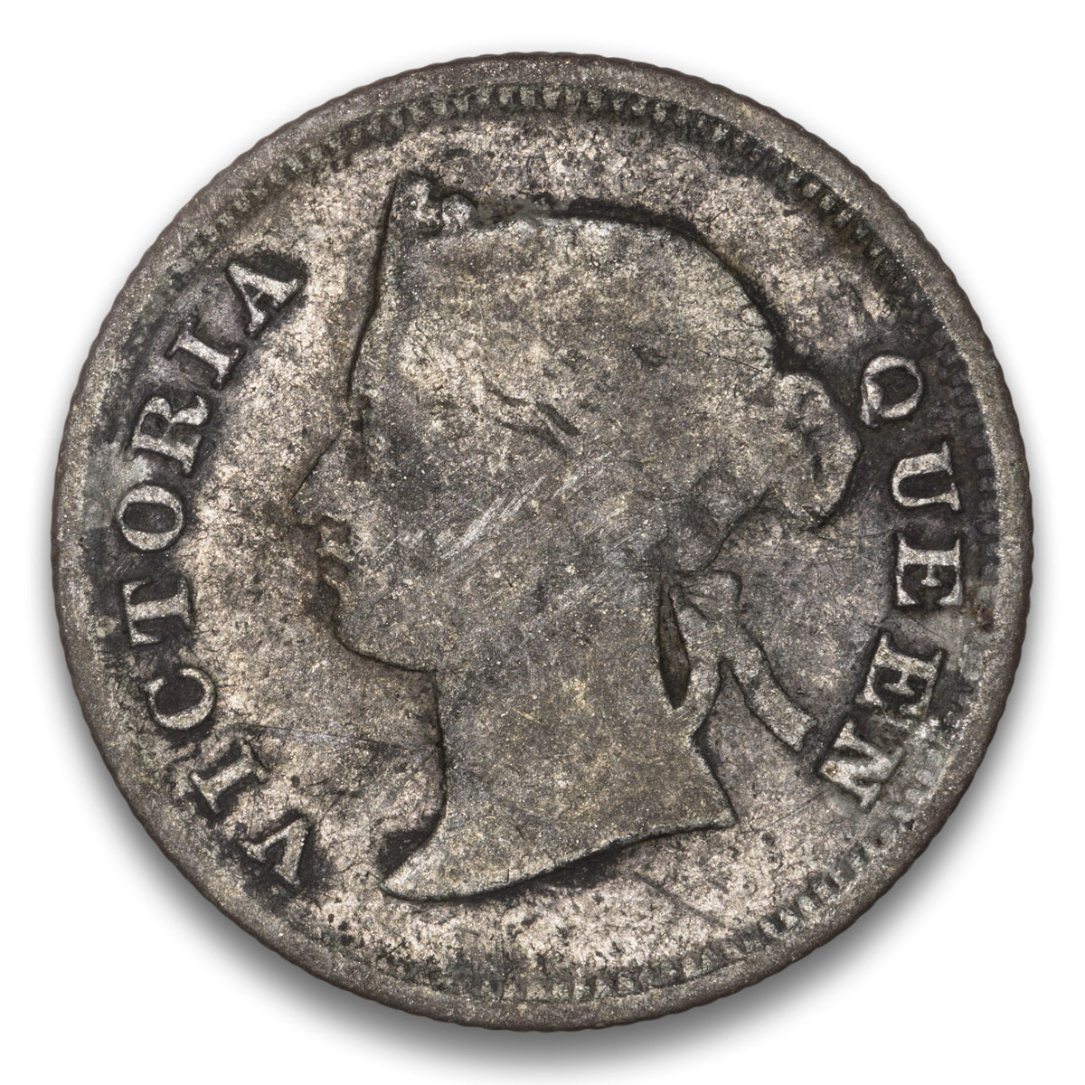 Hong Kong 5 Cents 1885