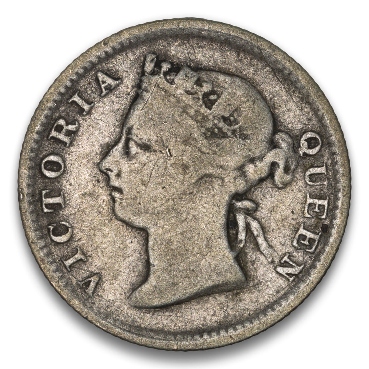 Hong Kong 5 Cents 1894