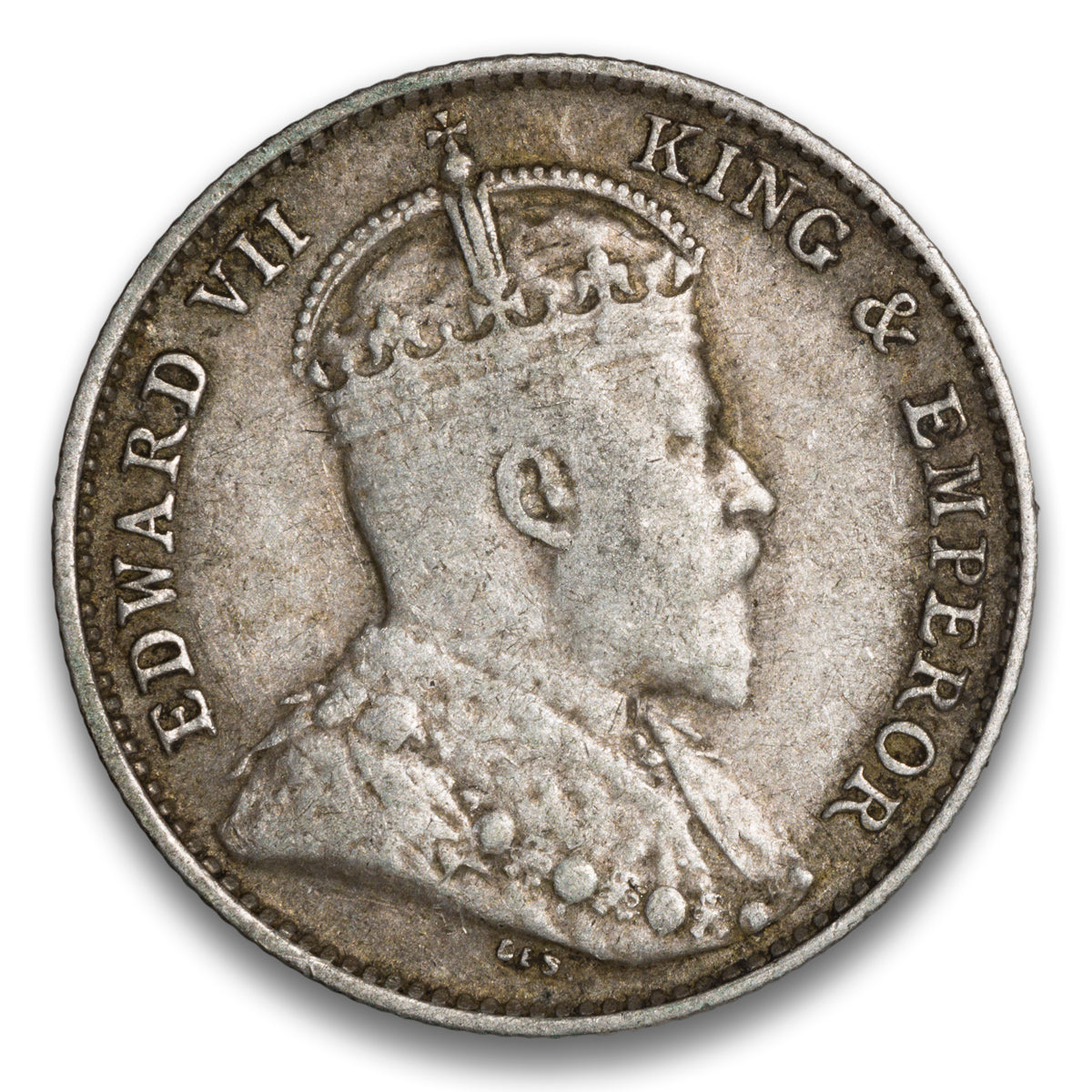 Hong Kong 5 Cents 1905 H