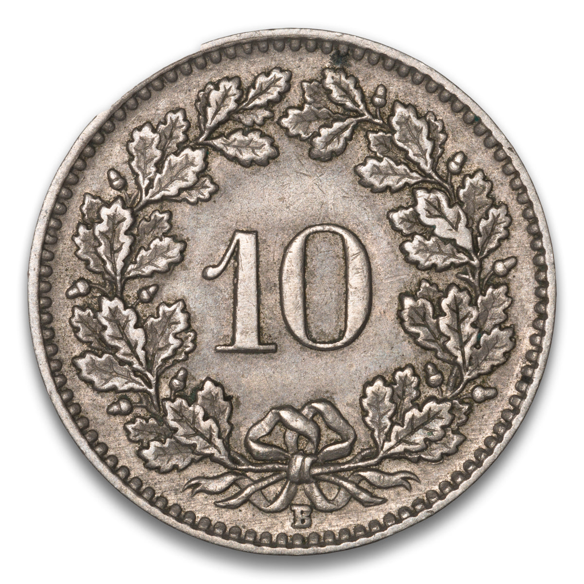 Switzerland 10 Rappen 1943 B