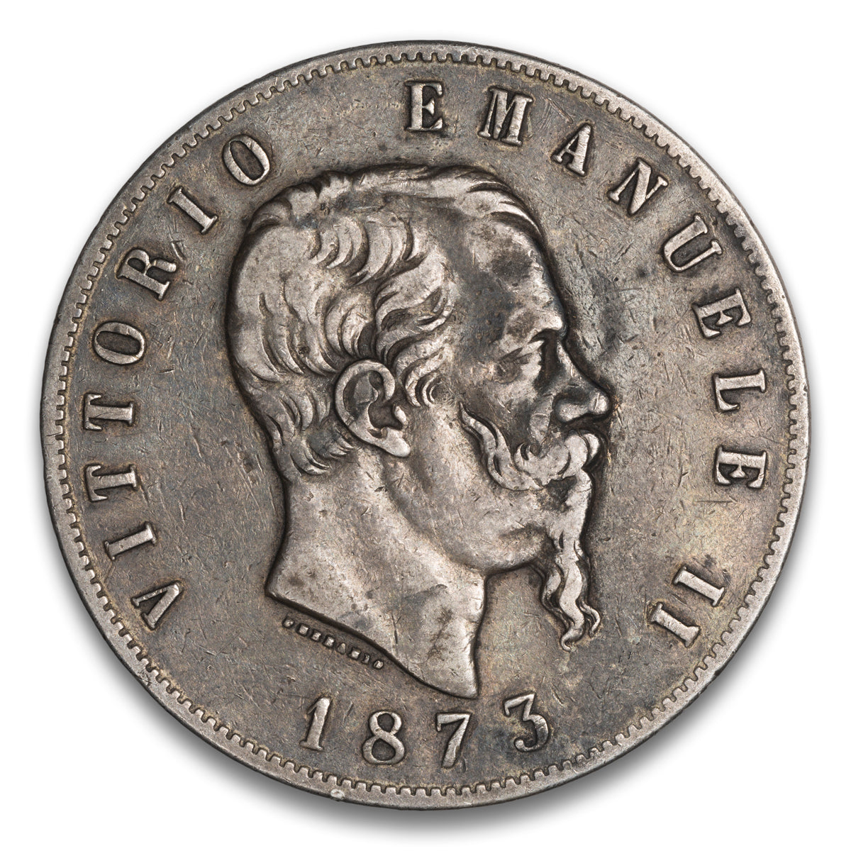 Italy 5 Lire 1873 M BN