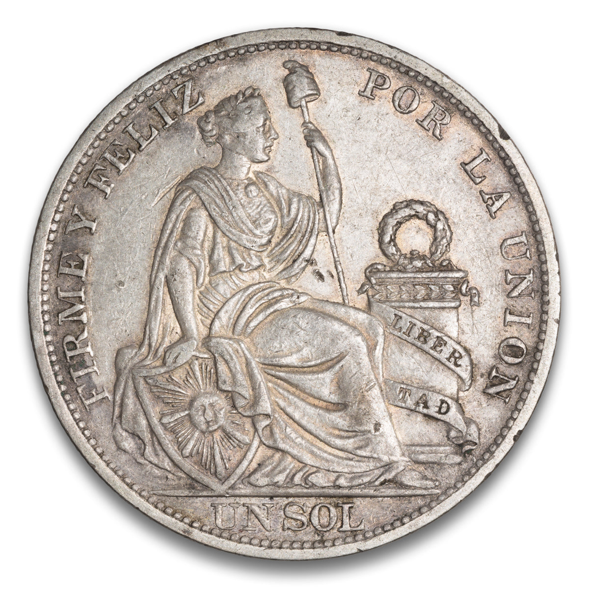 Peru 1 Sol 1895 TF
