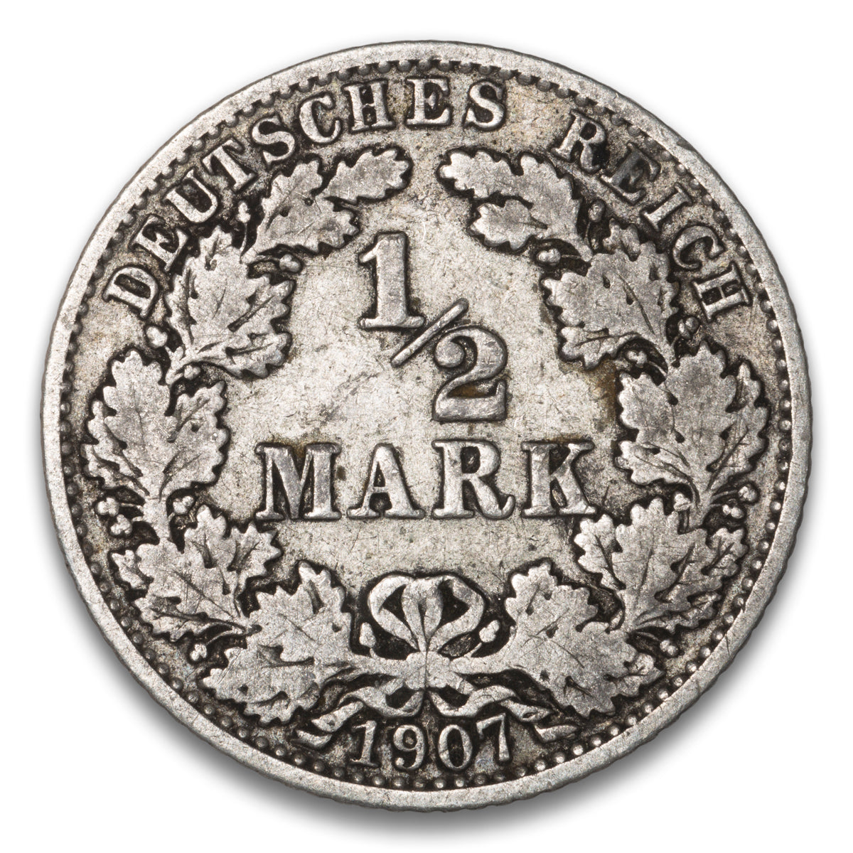 Germany 1/2 Mark 1907 A
