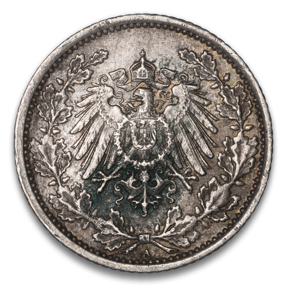 Germany 1/2 Mark 1917 A