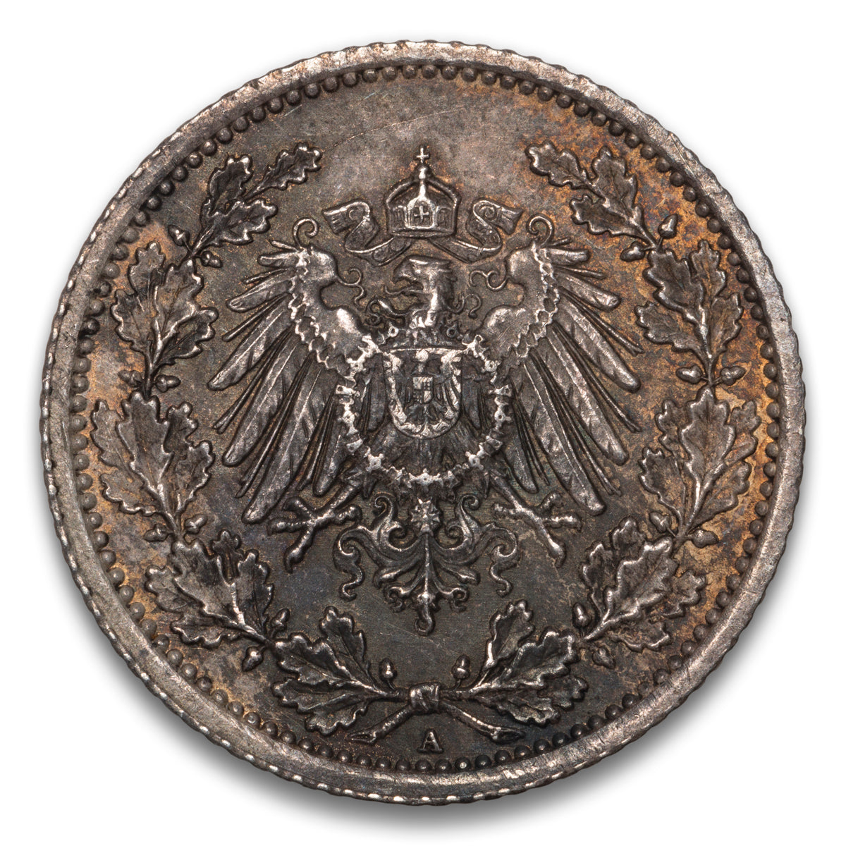 Germany 1/2 Mark 1914 A