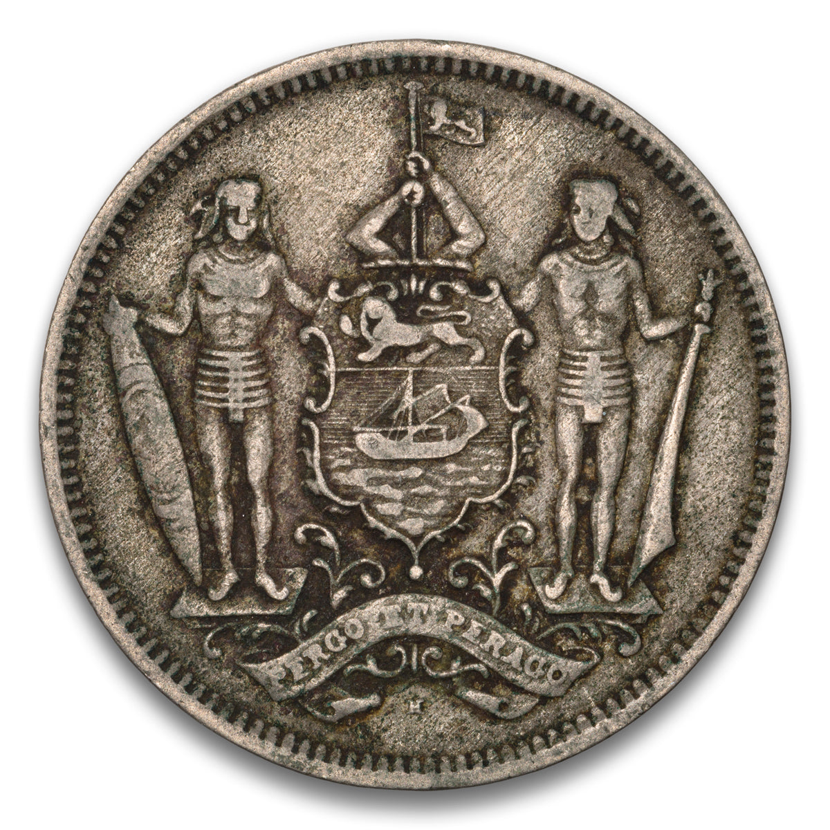 British North Borneo 5 Cents 1903 H