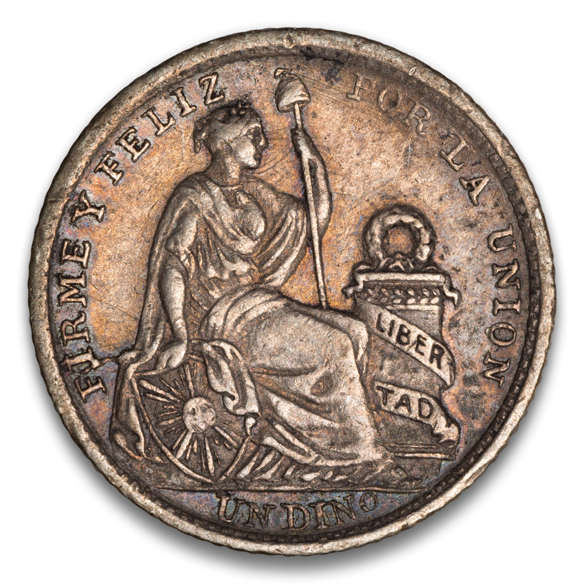Peru 1 Dinero 1905 JF