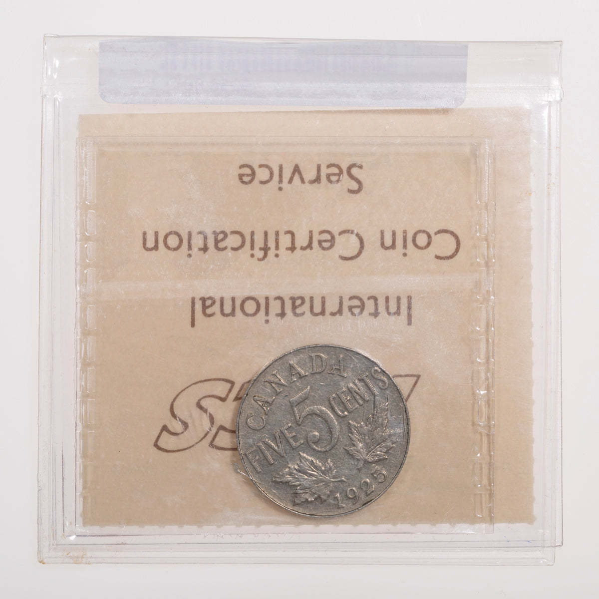 5 Cent 1925 ICCS VF-20