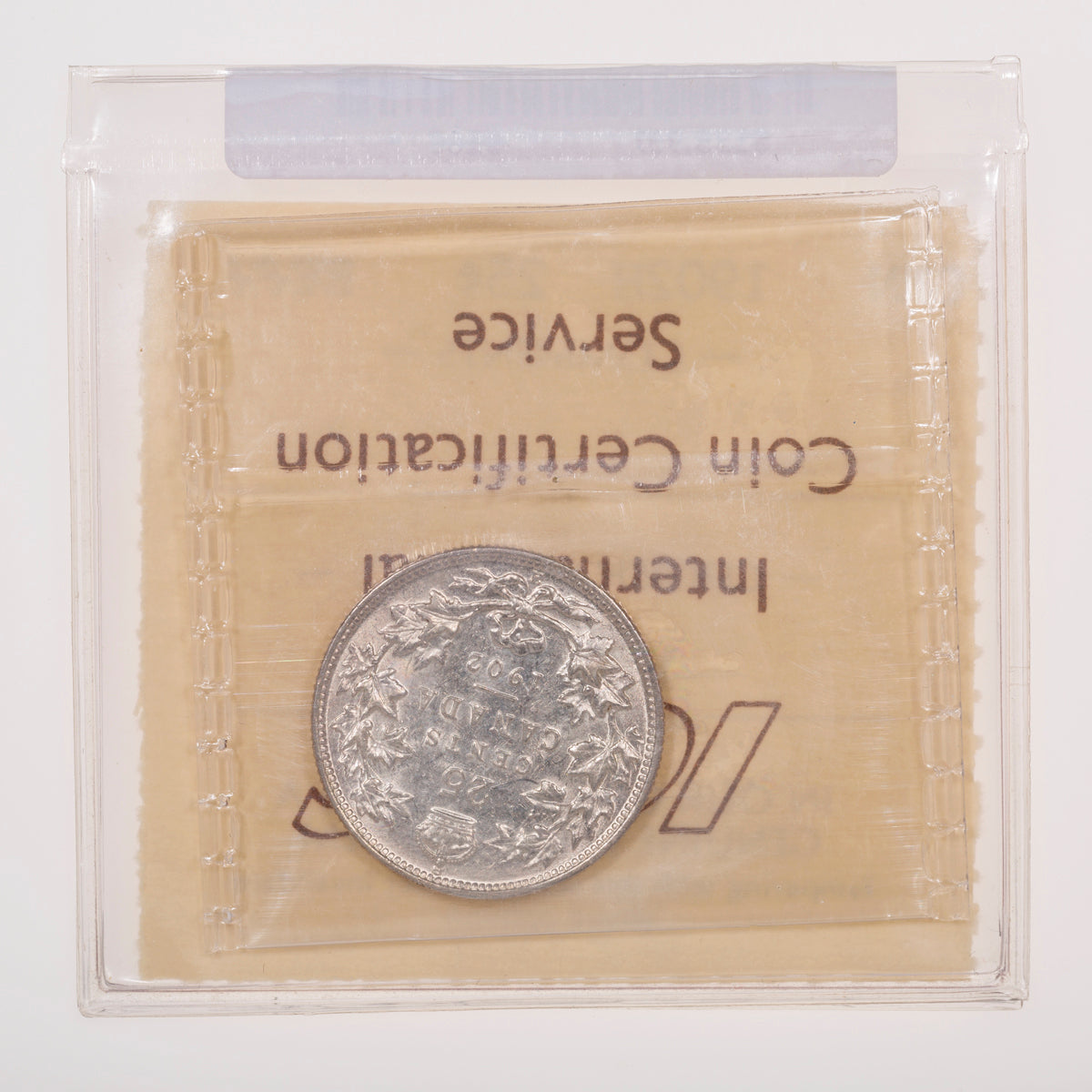 25 Cent 1902H ICCS EF-40