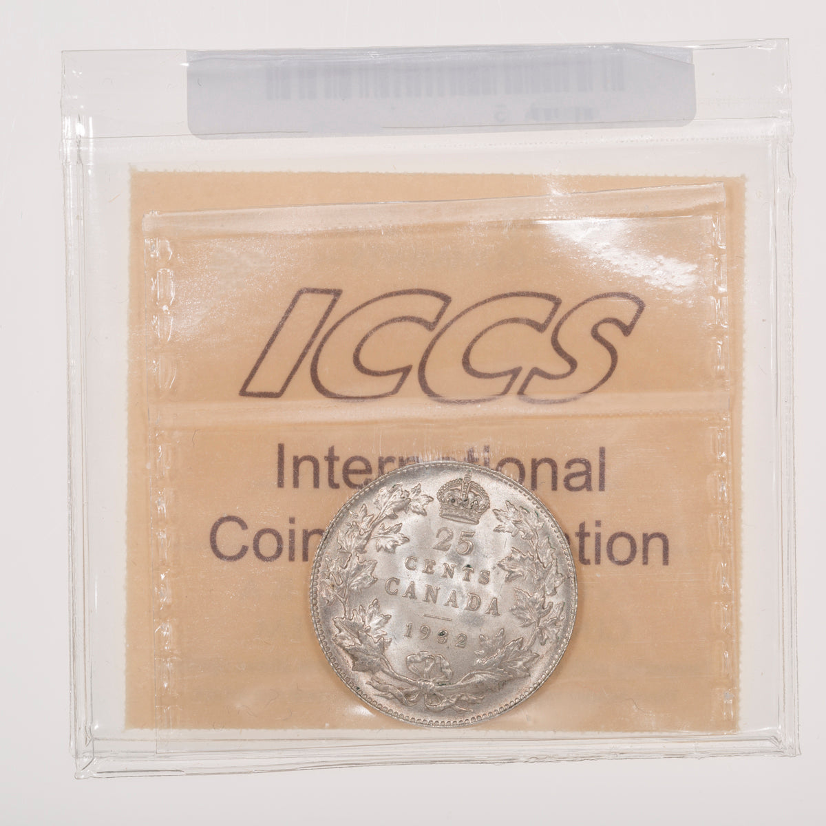 25 Cent 1932 ICCS MS-64