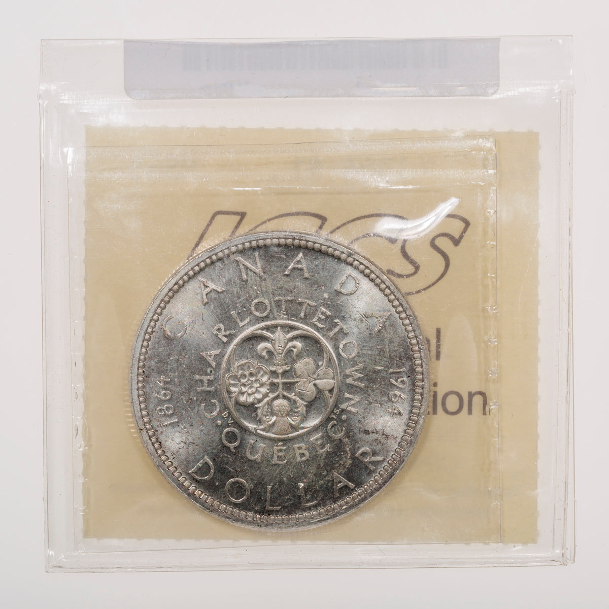 $1 1964 ICCS MS-65