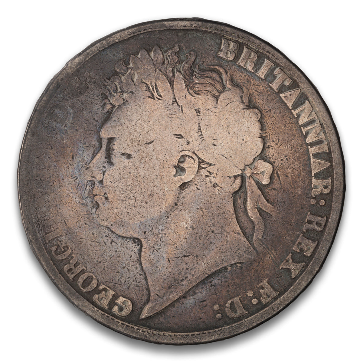 Great Britain 1 Crown 1821 Secundo