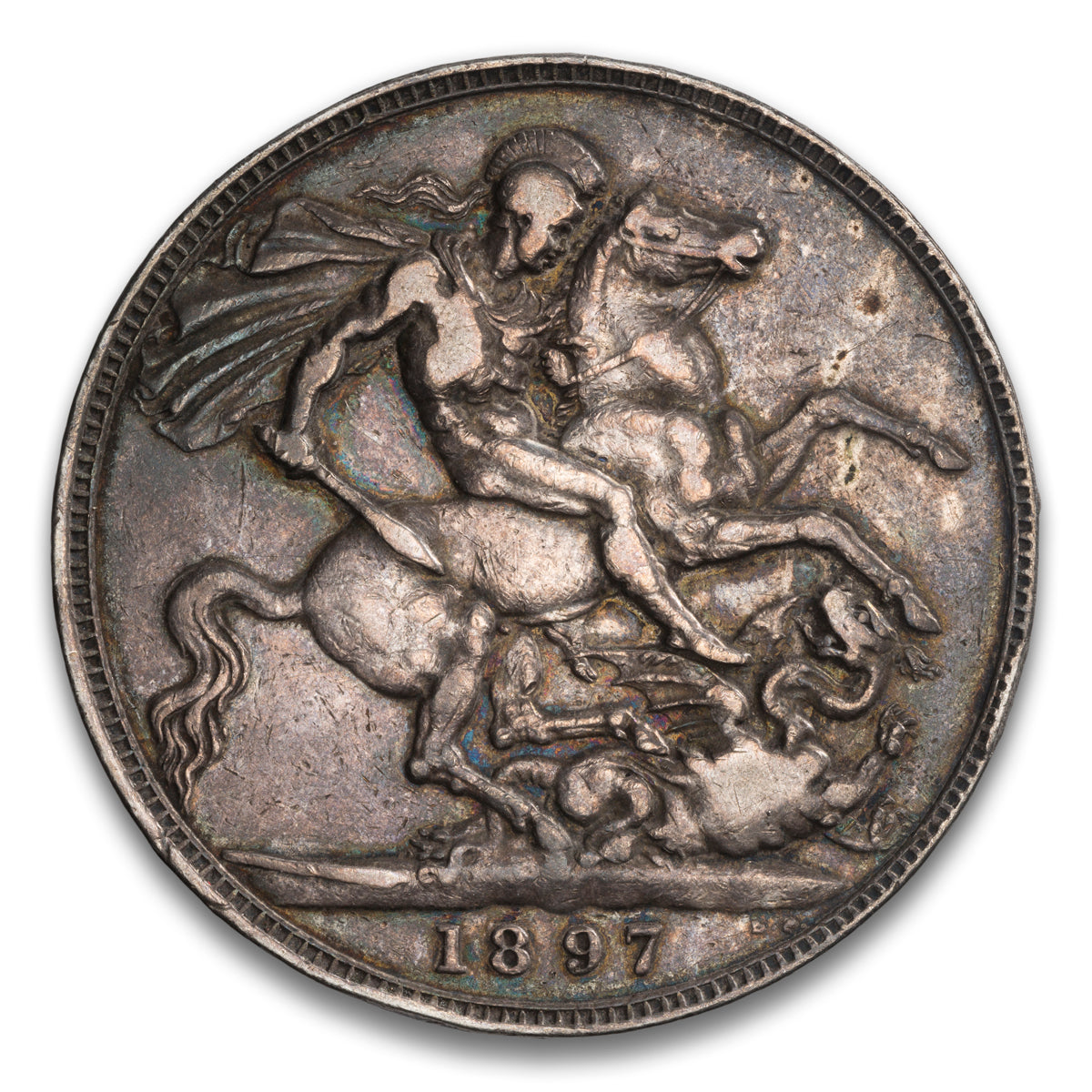 Great Britain 1 Crown 1897 LXI