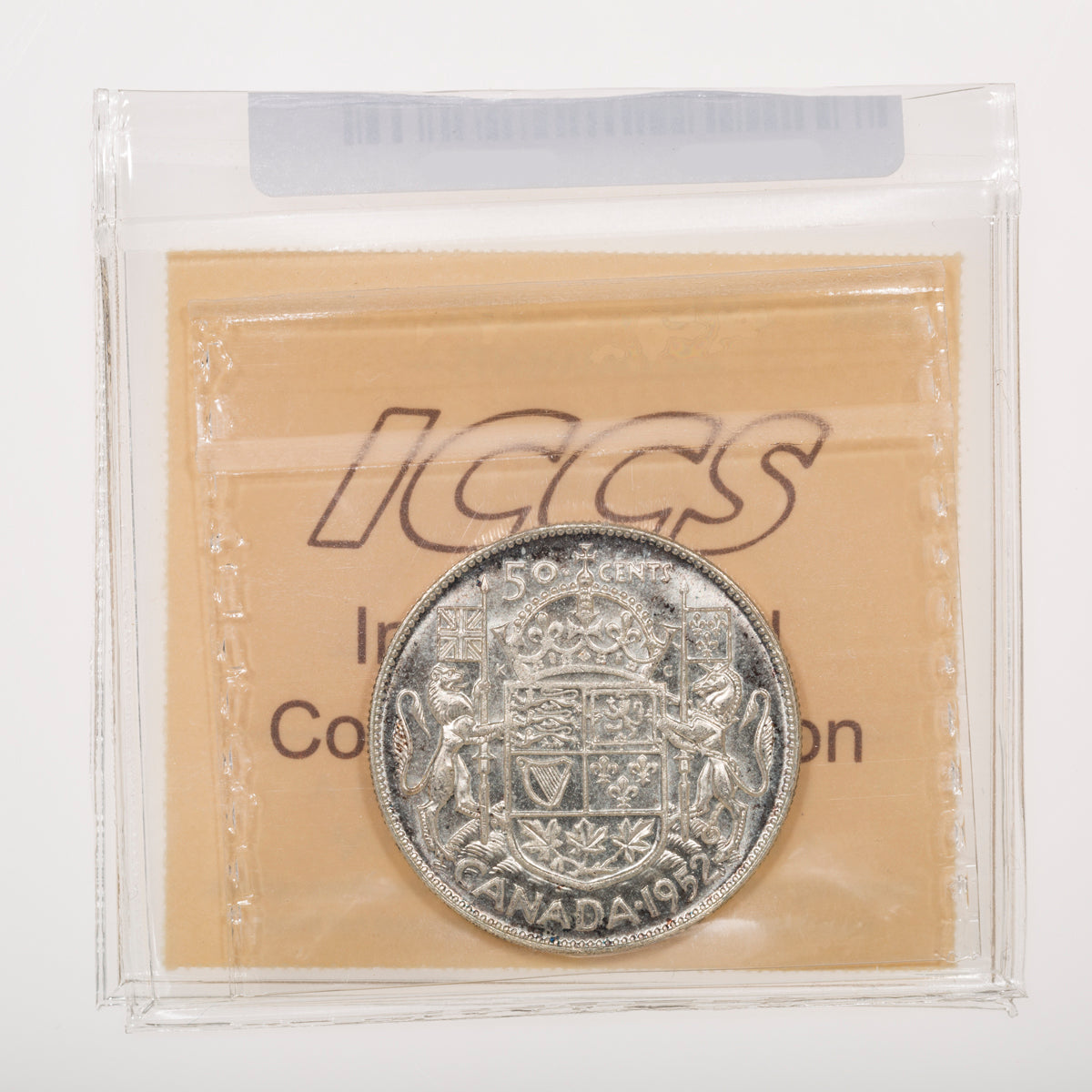 50 Cent 1952 ICCS MS-65