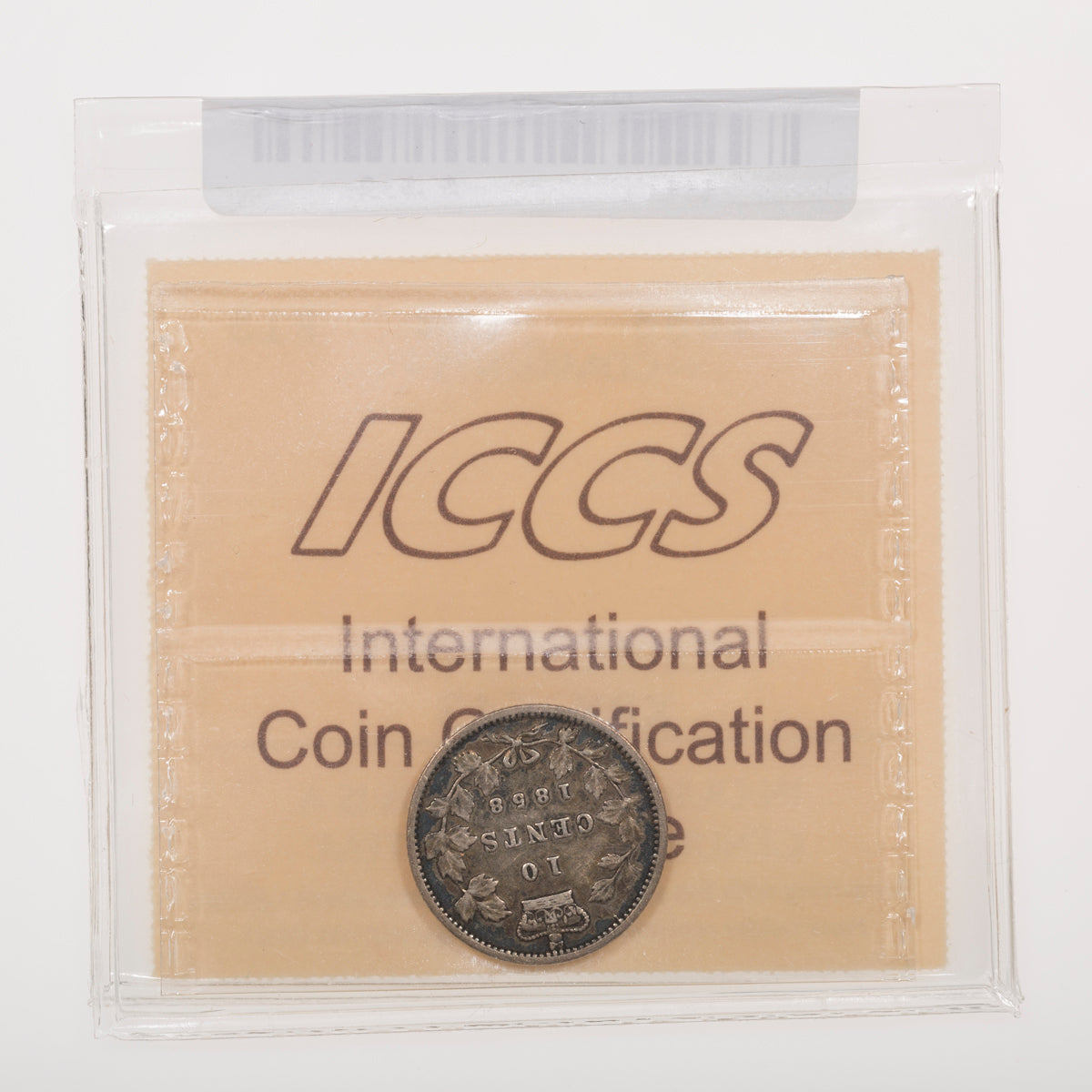 10 Cent 1858 ICCS F-15