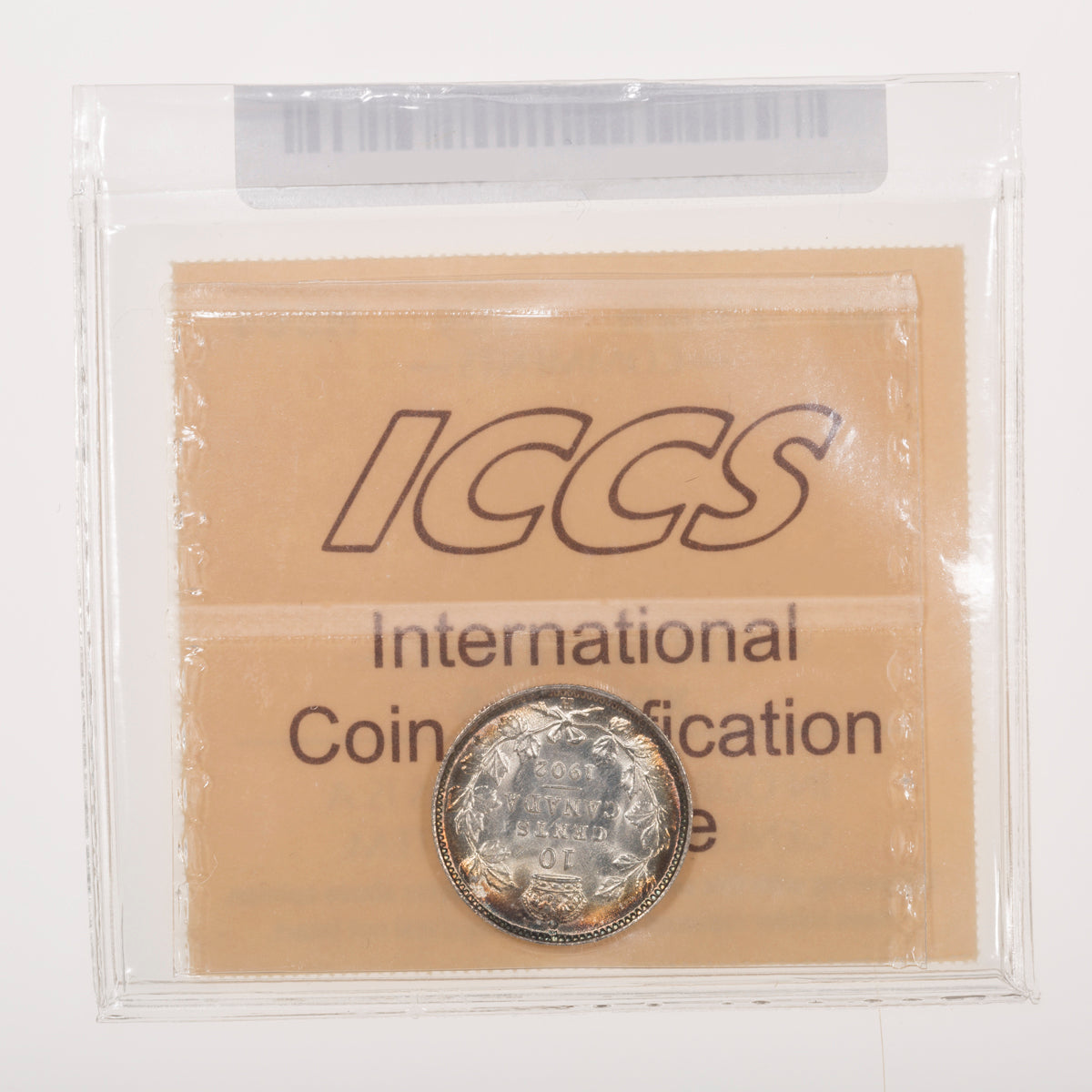10 Cent 1902H ICCS MS-64