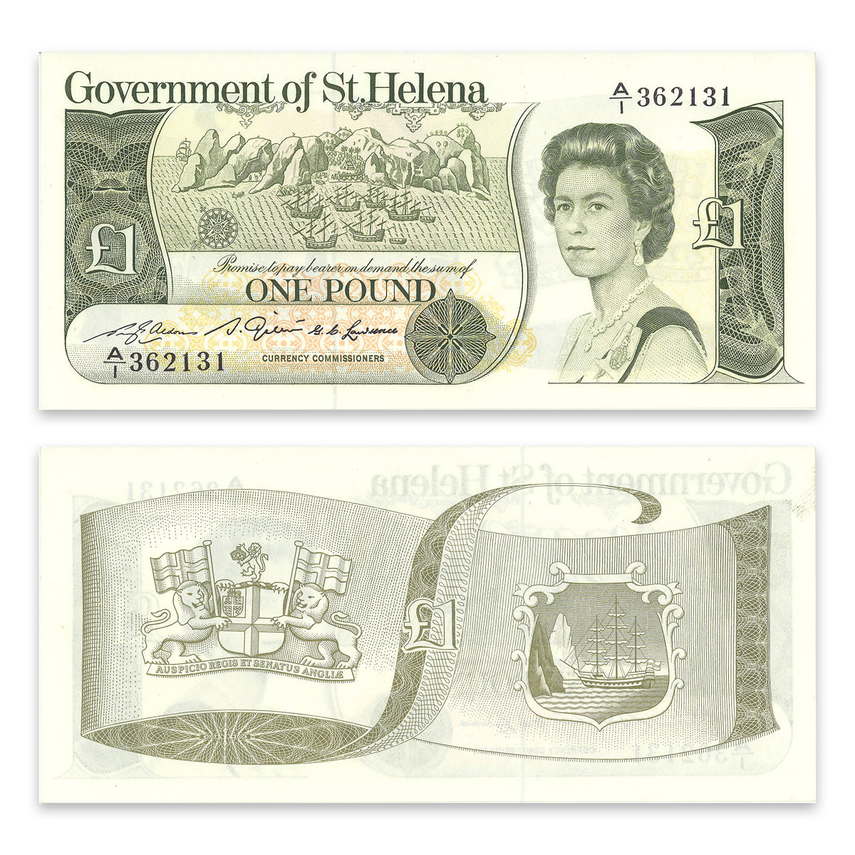 Saint Helena 1981 1 Pound P# 9a UNC-60