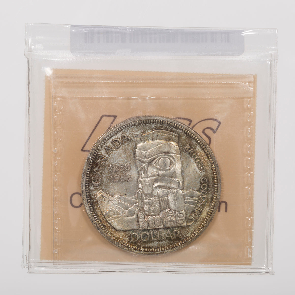 $1 1958 ICCS MS-65