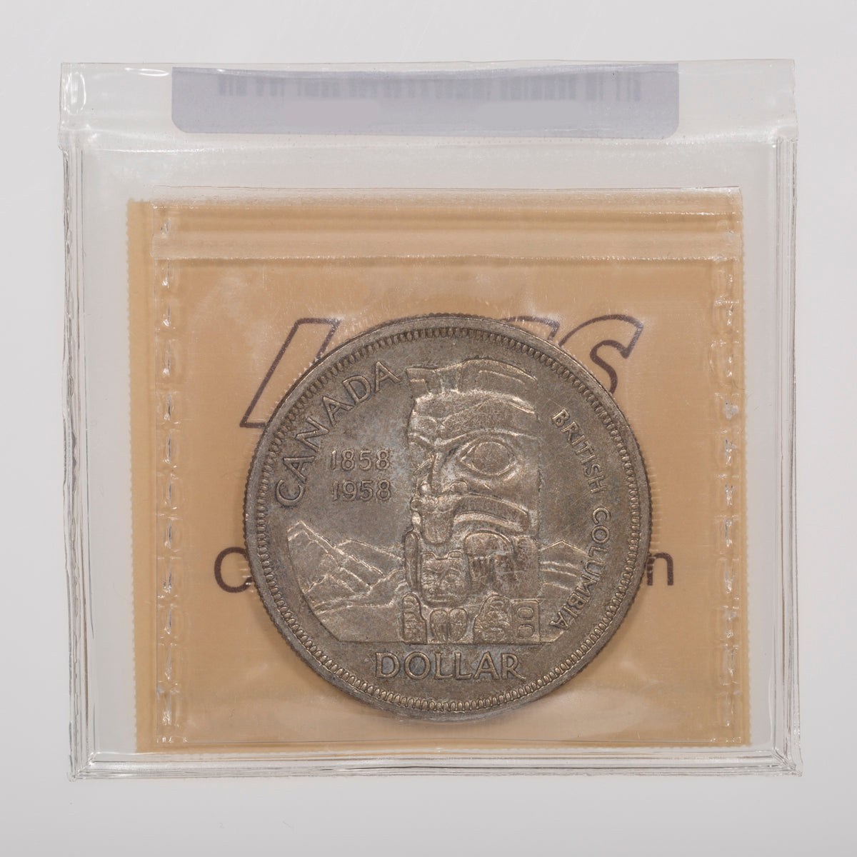 $1 1958 ICCS MS-65