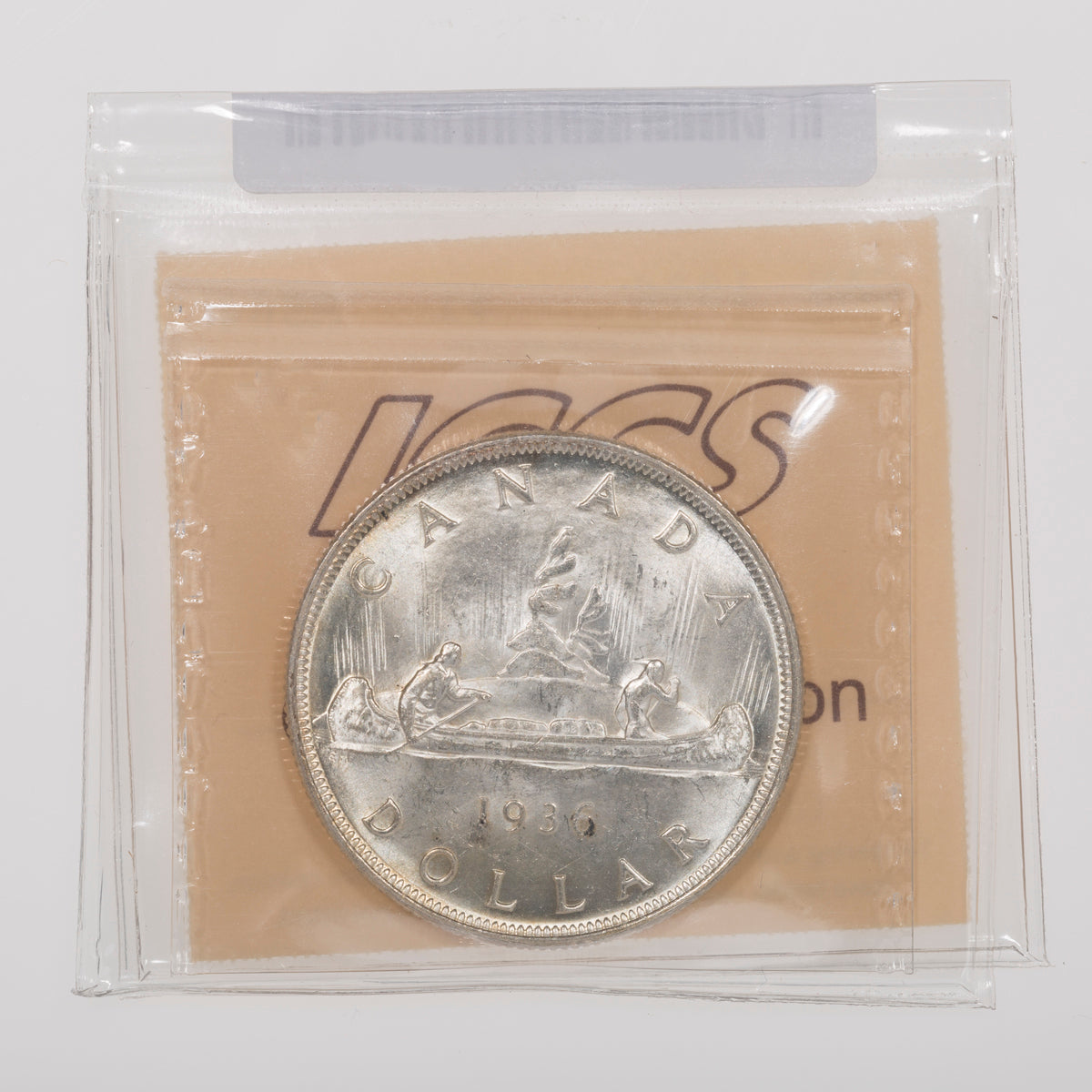 $1 1936 ICCS MS-64