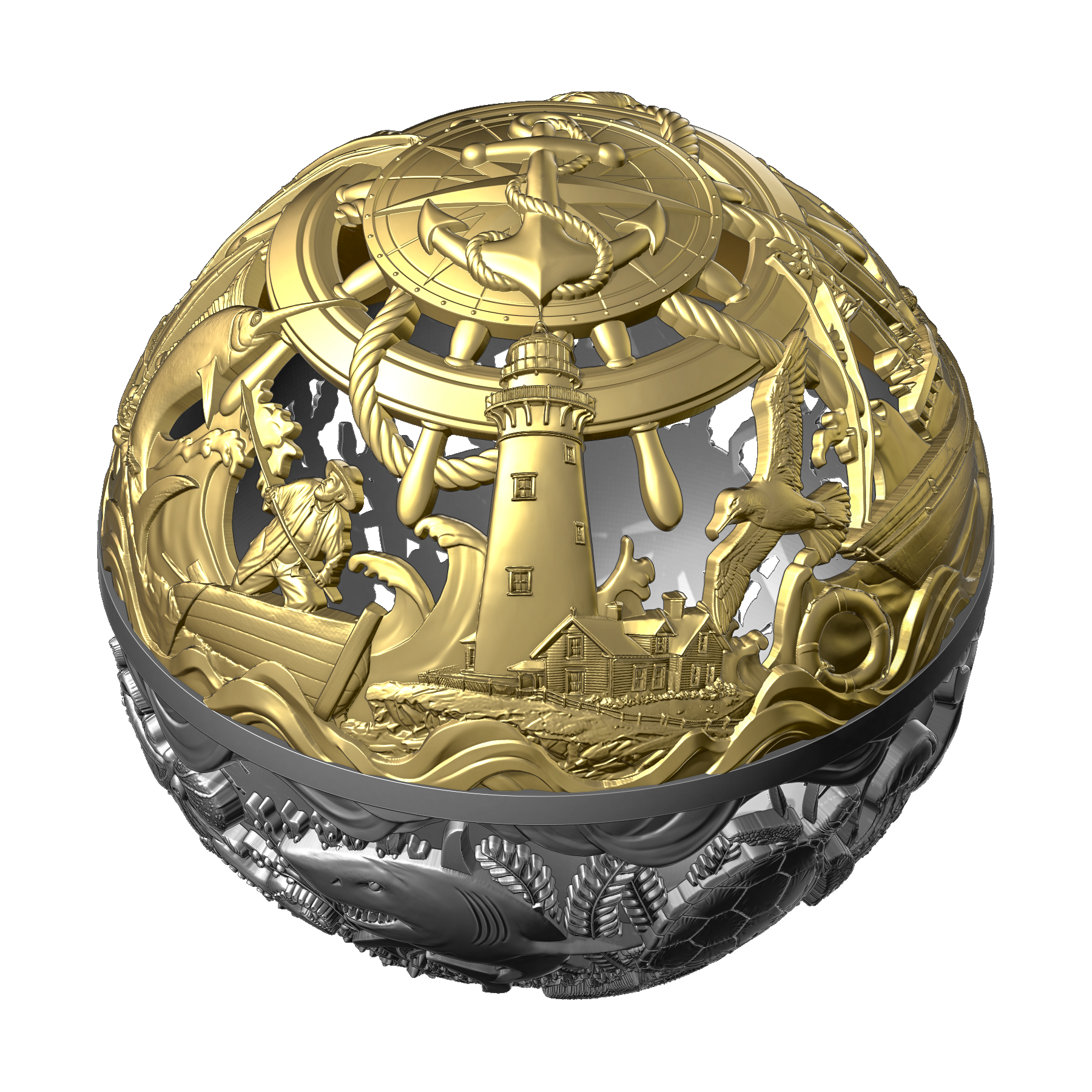 2026 $5 Sea & Surface - Pure Silver Coin