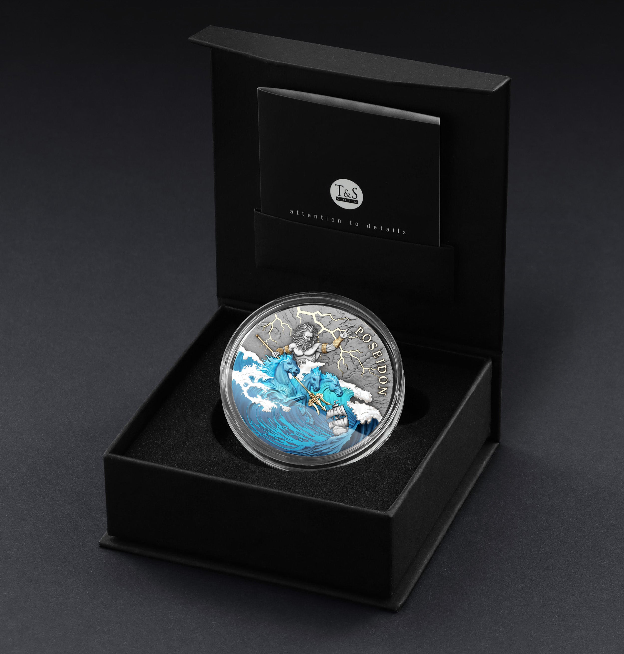 2026 $5 Poseidon - Pure Silver Coin