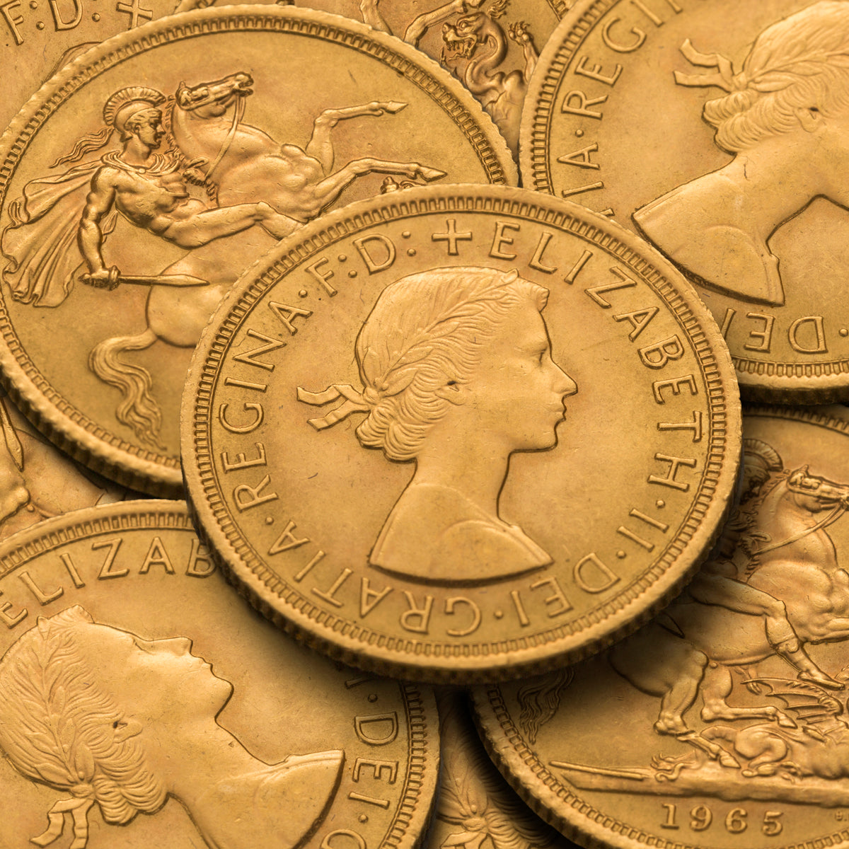 Gold Sovereigns (Various Years)