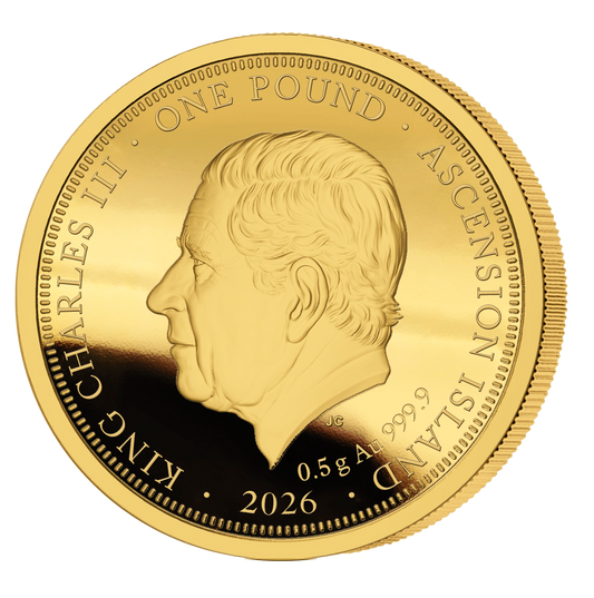 2026 1 Pound 100th Anniversary of the Birth of Queen Elizabeth II - Pure Gold Coin