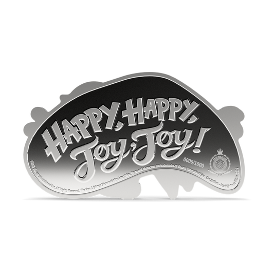 2025 $2 Nicktoons Ren & Stimpy: Butt Bump - Pure Silver Coin