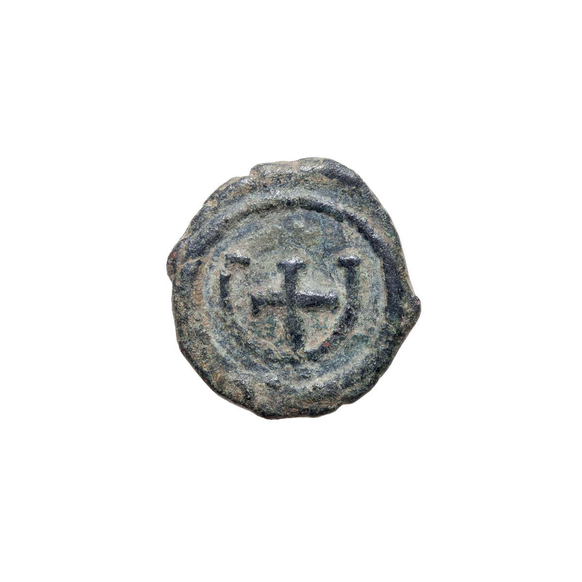 Byzantine Pentanummium Justinian I 565 AD EF-40