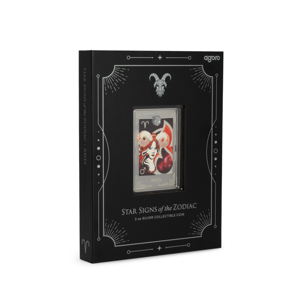 2025 $3 Star Signs of the Zodiac: Aries - Pure Silver Coin