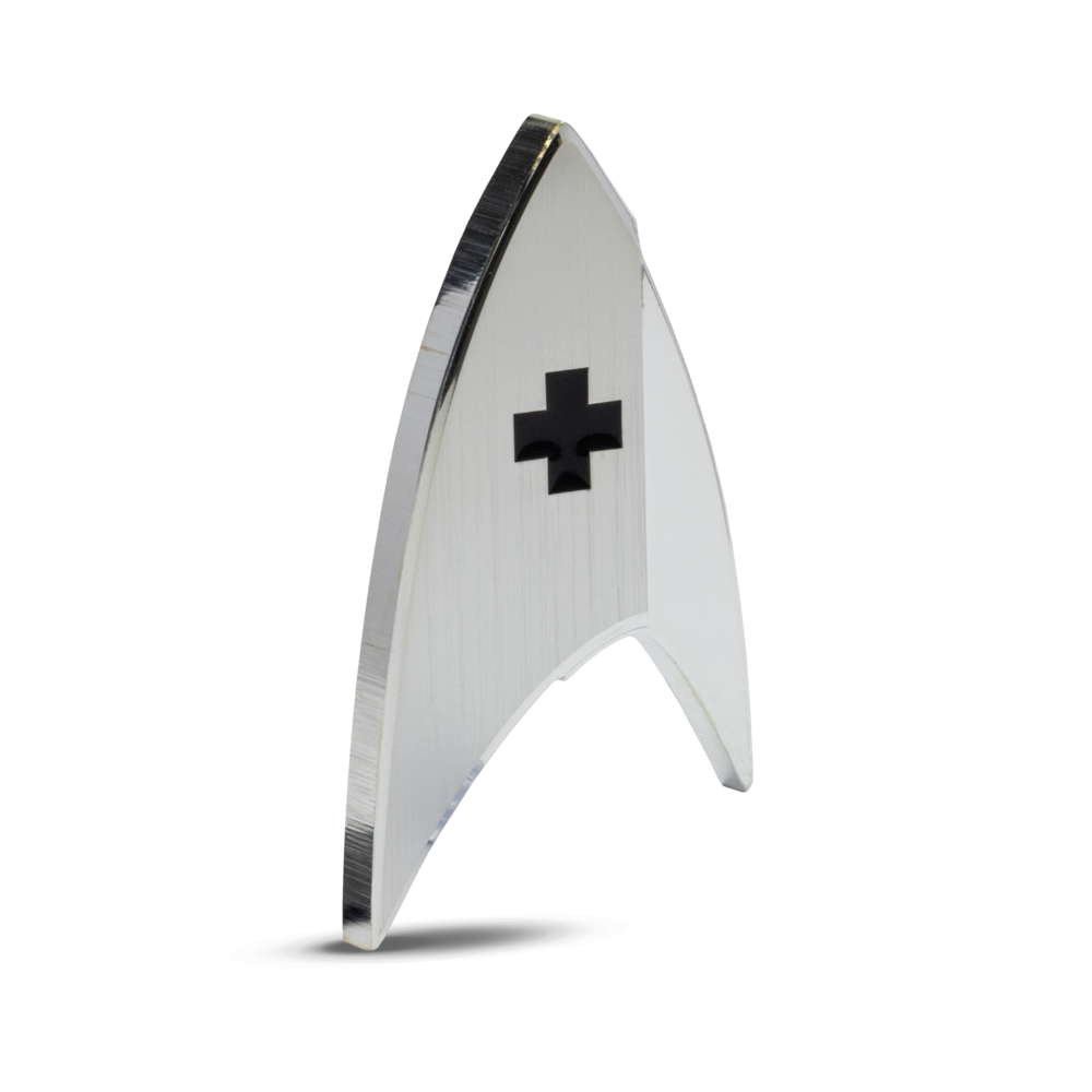 2025 $2 Star Trek Starfleet Divisions: Medical Insignia - Pure Silver Coin