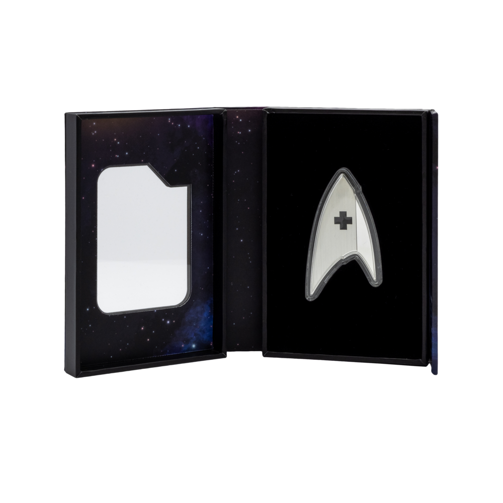 2025 $2 Star Trek Starfleet Divisions: Medical Insignia - Pure Silver Coin