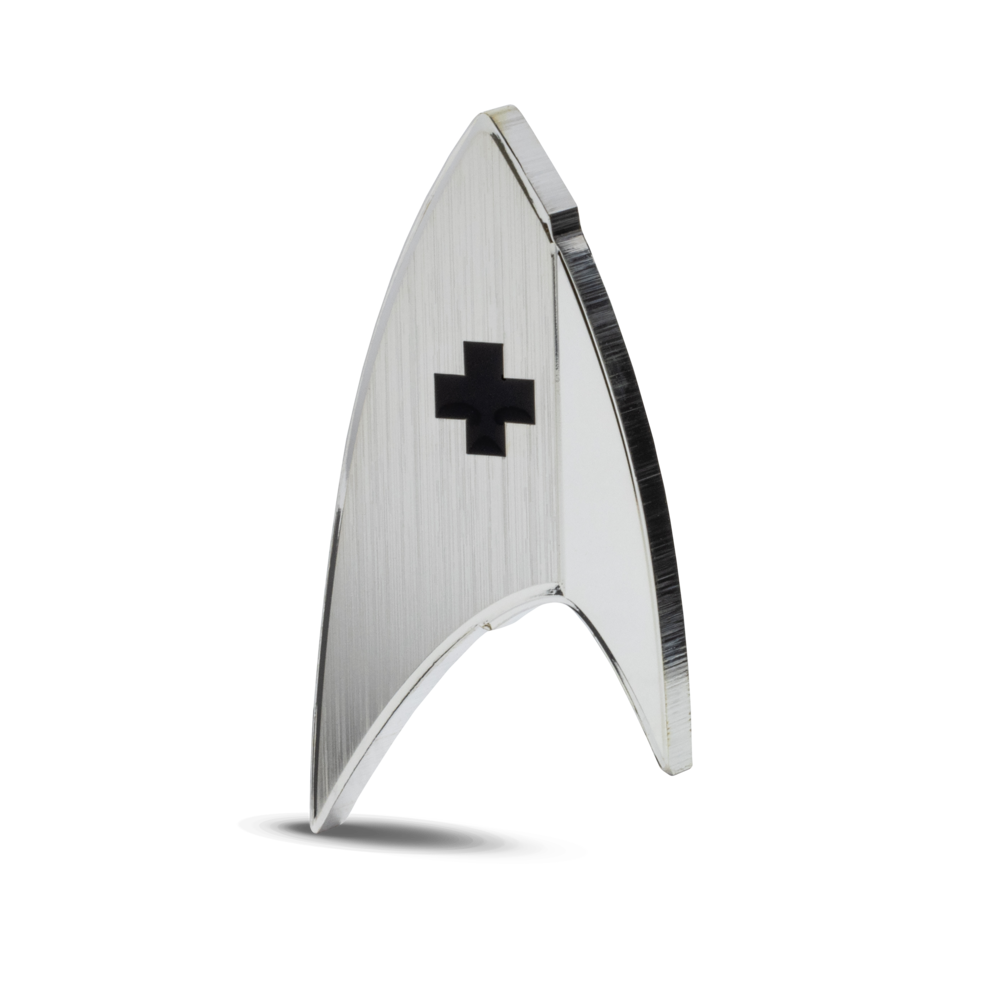 2025 $2 Star Trek Starfleet Divisions: Medical Insignia - Pure Silver Coin