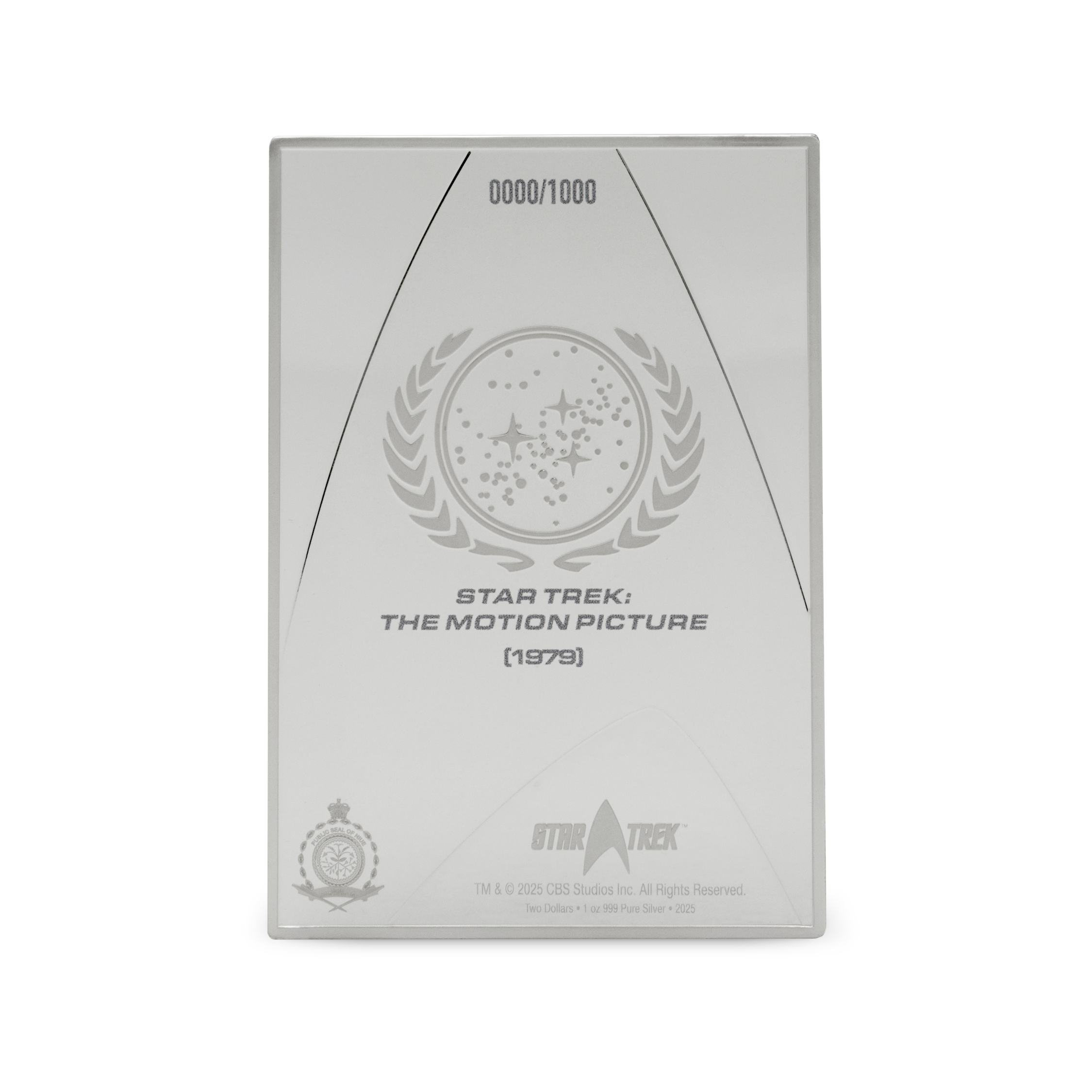 2025 $2 Star Trek: The Motion Picture - Pure Silver Coin