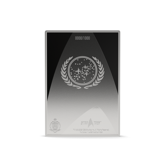 2025 $2 Star Trek: U.S.S. Enterprise NCC-01 Owner Manual - Pure Silver Coin