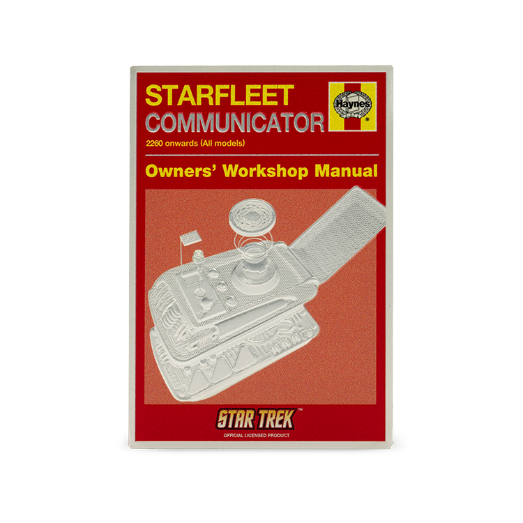 2025 $2 Star Trek: Starfleet Communicator Owner Manual - Pure Silver Coin