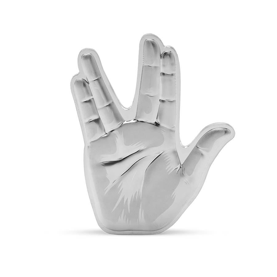 2025 $2 Star Trek: The Vulcan Salute - Pure Silver Coin