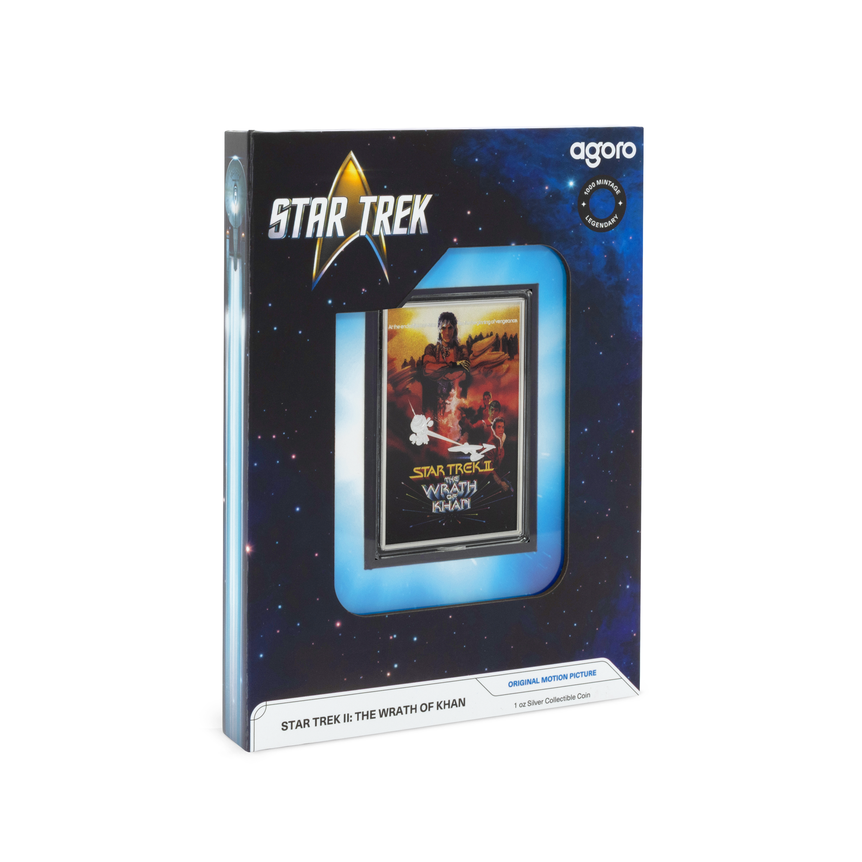 2025 $2 Star Trek II: The Wrath of Khan - Pure Silver Coin