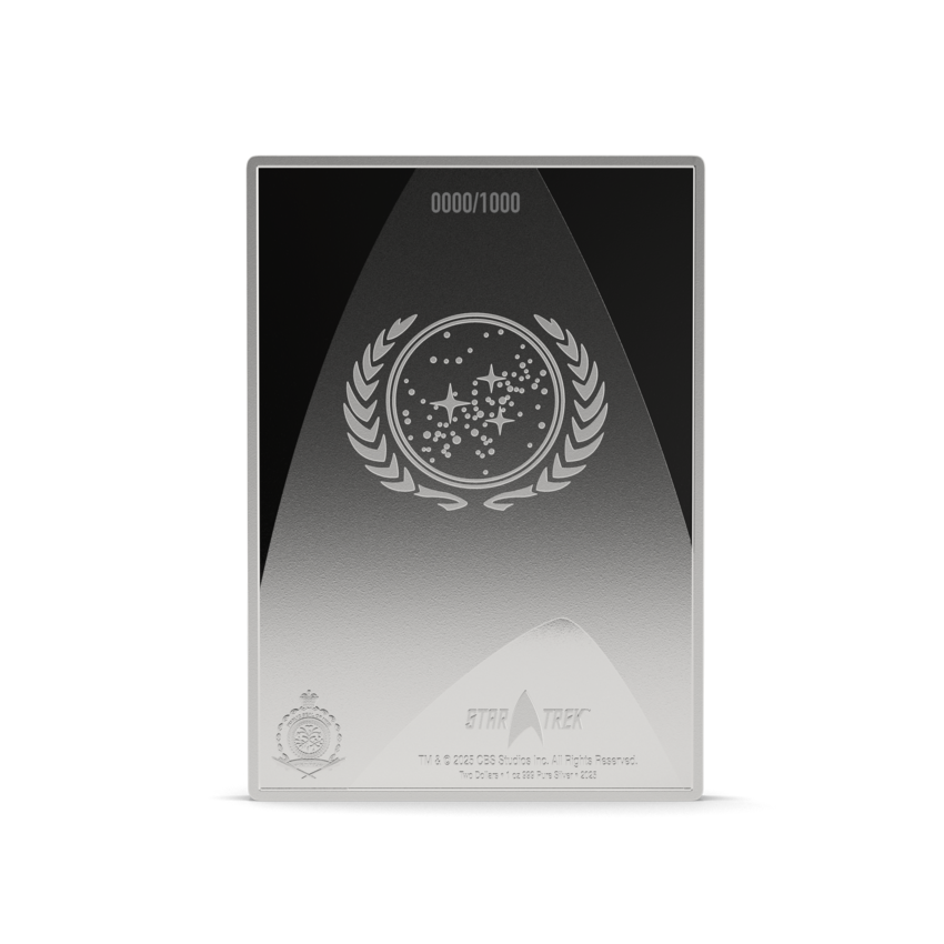 2025 $2 Star Trek: U.S.S. Enterprise NCC 1701 Bridge Owner Manual - Pure Silver Coin