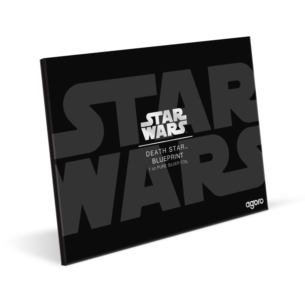 2025 $2 Star Wars™ Blueprint Series: Death Star - Pure Silver Foil