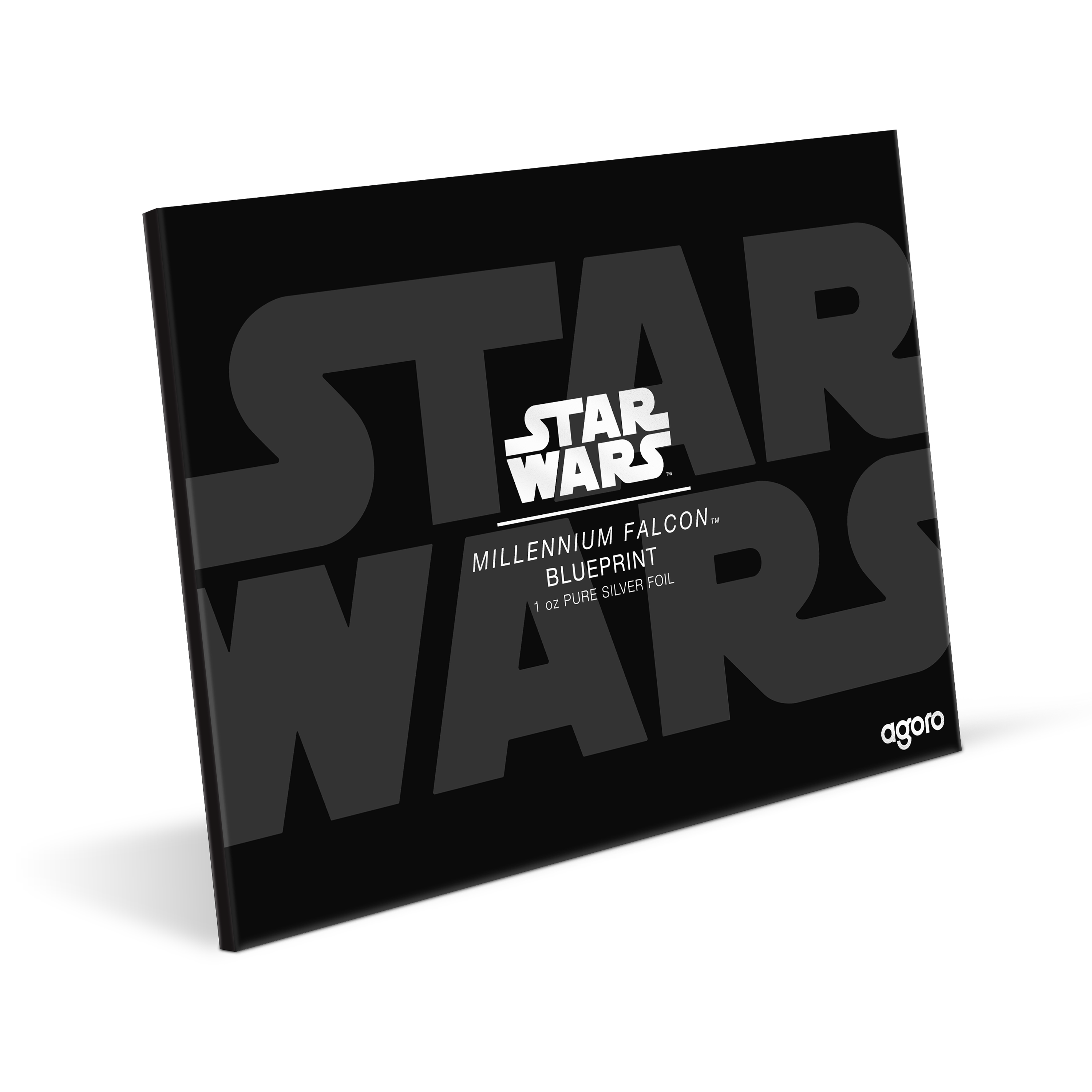 2025 $2 Star Wars™ Blueprint Series: Millennium Falcon - Pure Silver Foil