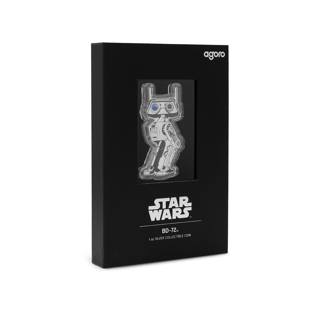 2025 $2 Star Wars™ Droid Series: BD-72 - Pure Silver Coin