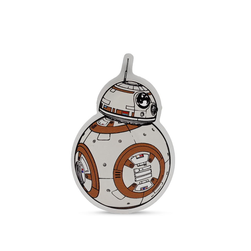 2025 $2 Star Wars™ Droid Series: BB-8 - Pure Silver Coin