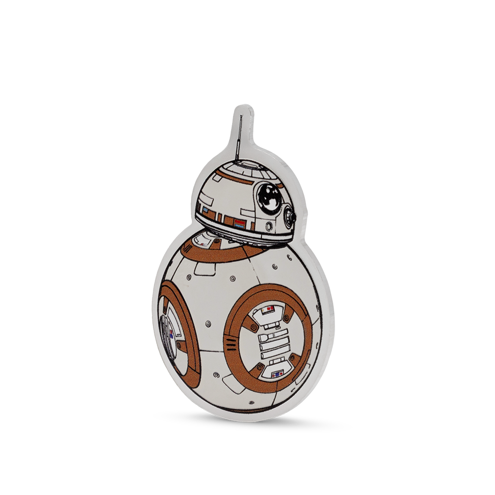 2025 $2 Star Wars™ Droid Series: BB-8 - Pure Silver Coin