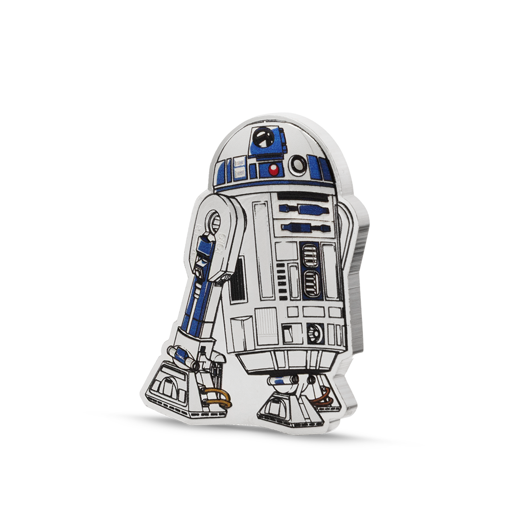 2025 $2 Star Wars™ Droid Series: R2-D2 - Pure Silver Coin