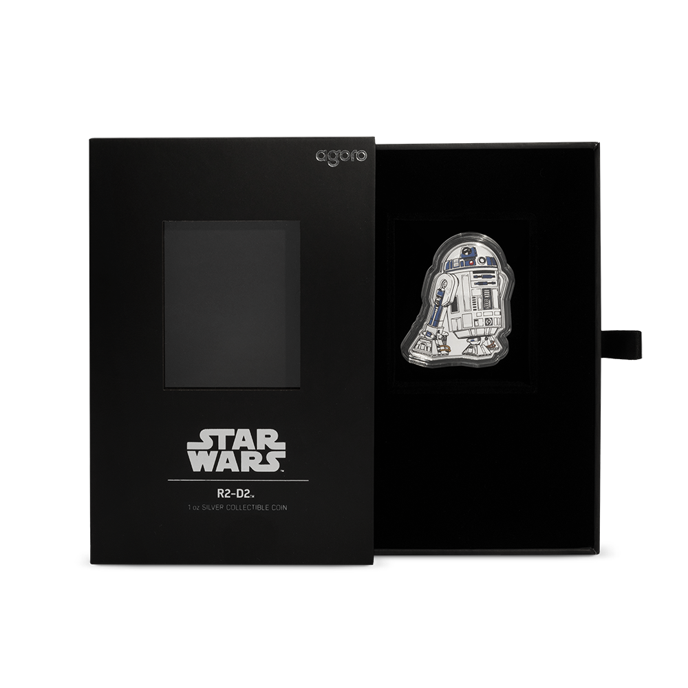 2025 $2 Star Wars™ Droid Series: R2-D2 - Pure Silver Coin