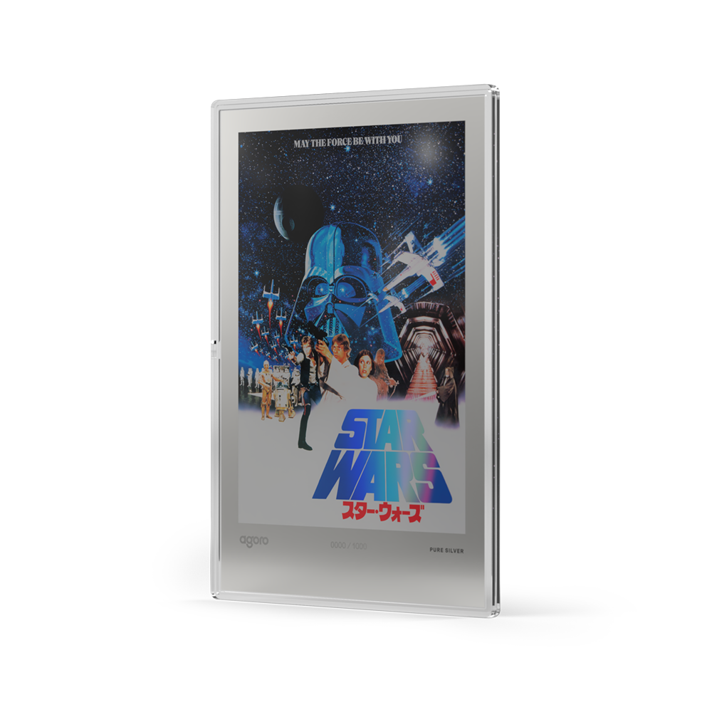 2026 $2 Star Wars™: A New Hope Japanese Movie Poster - Pure Silver Foil