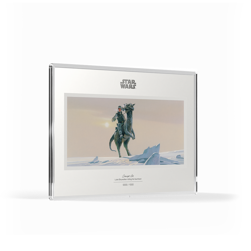 2026 $2 Star Wars™: Luke Skywalker Riding His Tauntaun - Pure Silver Foil
