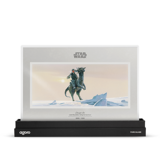 2026 $2 Star Wars™: Luke Skywalker Riding His Tauntaun - Pure Silver Foil